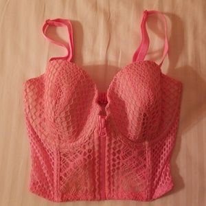 Victoria's Secret Very Lined Demi Cropped Bustier